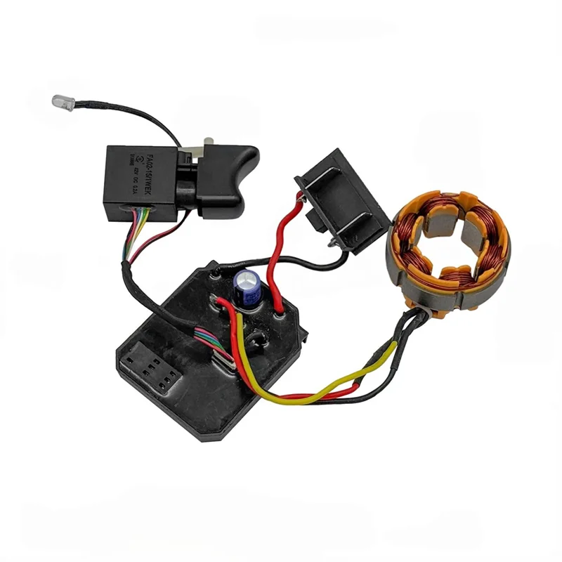 [ABFI!】 Electric Drill Speed Switch Board Control Board Brushless For Dayi 21V Lithium Drill Controller Assembly Stator
[ABFI!】 Electric Drill Speed Switch Board Control Board Brushless For Dayi 21V Lithium Drill Controller Assembly Stator