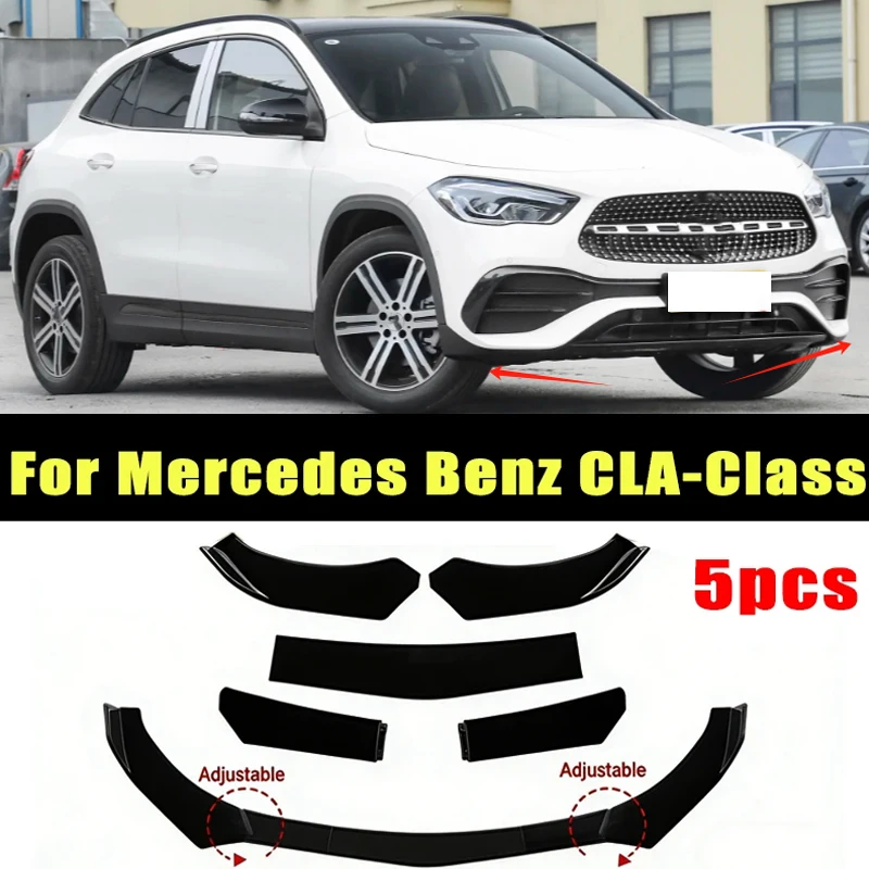 5Pcs ABS Material Universal Car Front Bumper Separator Bumper Lip Body Kit Duck Lip Separator For Mercedes Benz GLA-Class
5Pcs ABS Material Universal Car Front Bumper Separator Bumper Lip Body Kit Duck Lip Separator For Mercedes Benz GLA-Class