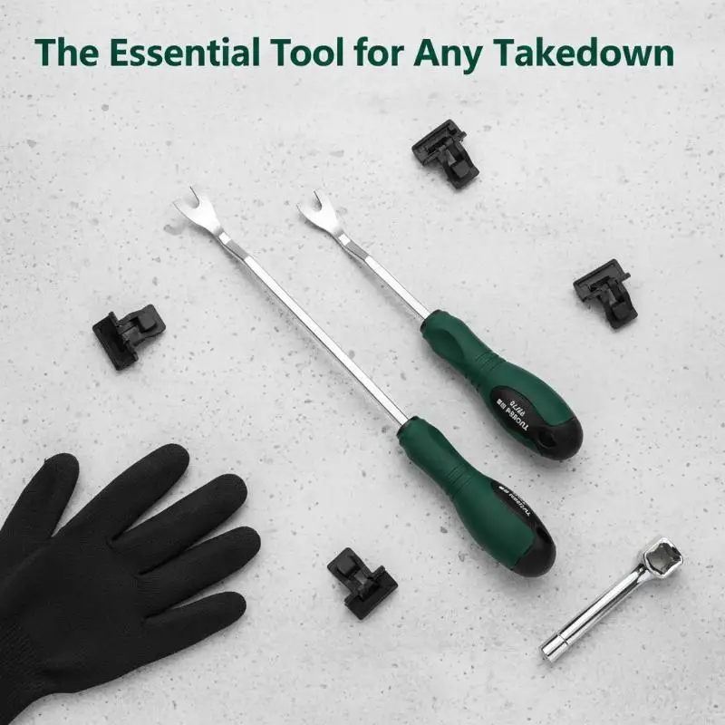 Automobile PartsFor Interior Trim Removal Car Repair Accessories Auto Door Panel Clip Remover Tool Durable Steel Pry Bar Kit
Automobile PartsFor Interior Trim Removal Car Repair Accessories Auto Door Panel Clip Remover Tool Durable Steel Pry Bar Kit