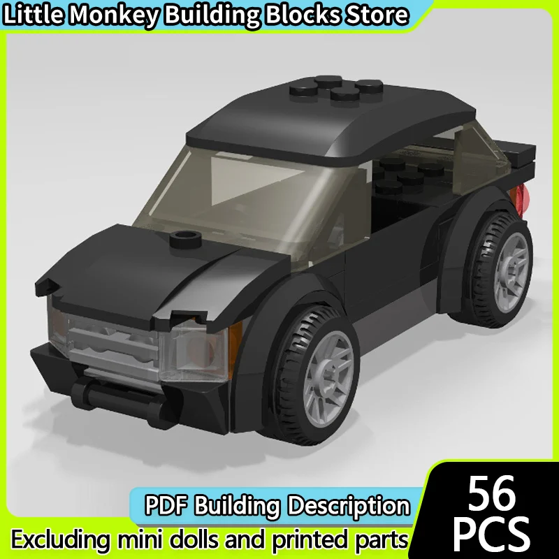 Модель скоростного гоночного автомобиля MOC, строительные кирпичи, классический черный автомобиль, модульная технология, детские праздничные подарки, сборные игрушки, костюм
Модель скоростного гоночного автомобиля MOC, строительные кирпичи, классический черный автомобиль, модульная технология, детские праздничные подарки, сборные игрушки, костюм