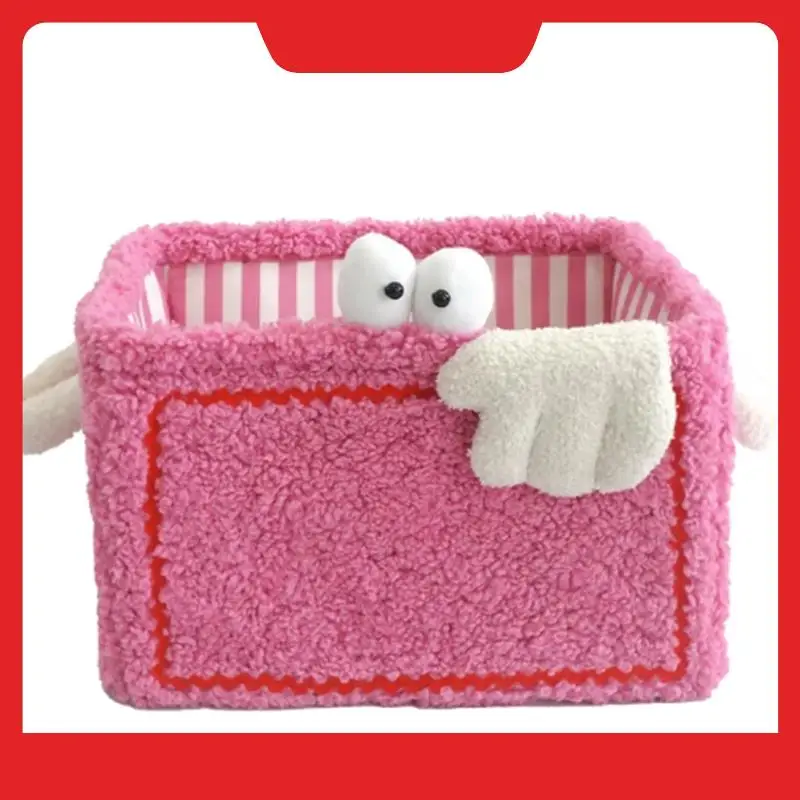 Корзина для хранения Little Monster, складная домашняя Ins, нишевый дизайн, игрушки для хранения, закуски, косметики, подарок
Корзина для хранения Little Monster, складная домашняя Ins, нишевый дизайн, игрушки для хранения, закуски, косметики, подарок
