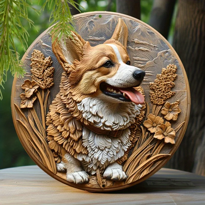 Pembroke Welsh Corgi 8x8" Aluminum Sign - Spring-Themed, 2D Effects for Office Decor & Halloween Gifts, Perfect for Room Decor
Pembroke Welsh Corgi 8x8" Aluminum Sign - Spring-Themed, 2D Effects for Office Decor & Halloween Gifts, Perfect for Room Decor