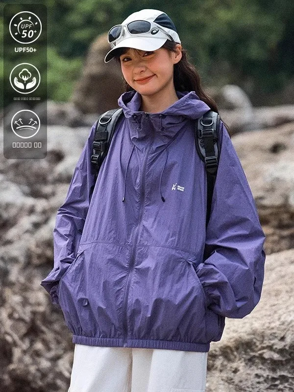 Lightweight Breathable Women's Summer Cycling Cam UPF50 Sun Protection Clothing Youth Faion Loose Fit Long Sve Zipper
Lightweight Breathable Women's Summer Cycling Cam UPF50 Sun Protection Clothing Youth Faion Loose Fit Long Sve Zipper