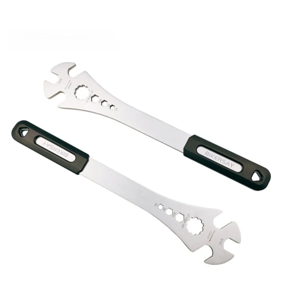 Multifunctional extended pedal wrench for bicycles,road bike clipless pedal removal and installation tool,15mm/9/16"Foot wrench
Multifunctional extended pedal wrench for bicycles,road bike clipless pedal removal and installation tool,15mm/9/16"Foot wrench
