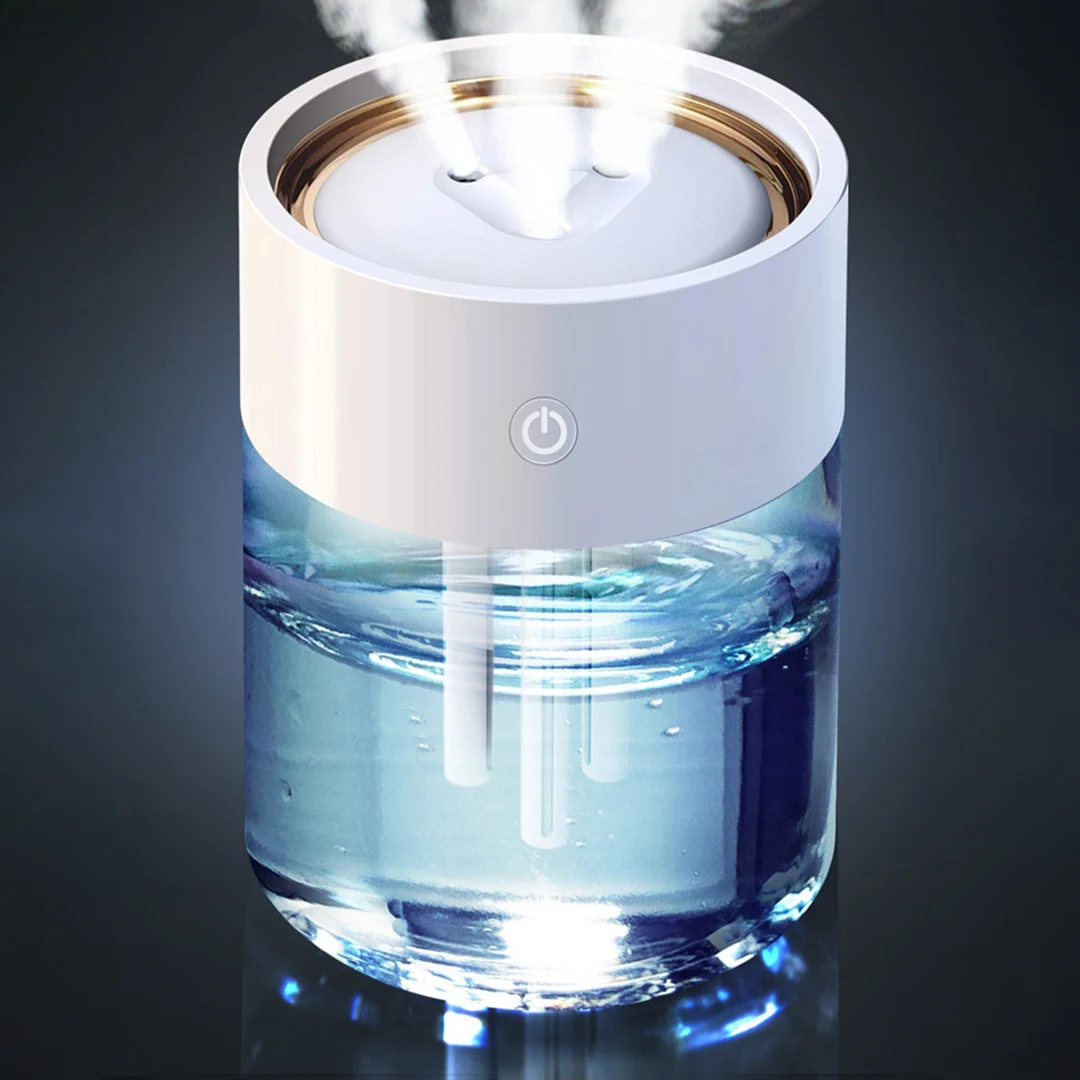 Air Humidifier USB Ultrasonic 2L Large Capacity 3 Nozzle Heavy Fog Air Purifier With LED Lamp For Bedroom Living Room
Air Humidifier USB Ultrasonic 2L Large Capacity 3 Nozzle Heavy Fog Air Purifier With LED Lamp For Bedroom Living Room