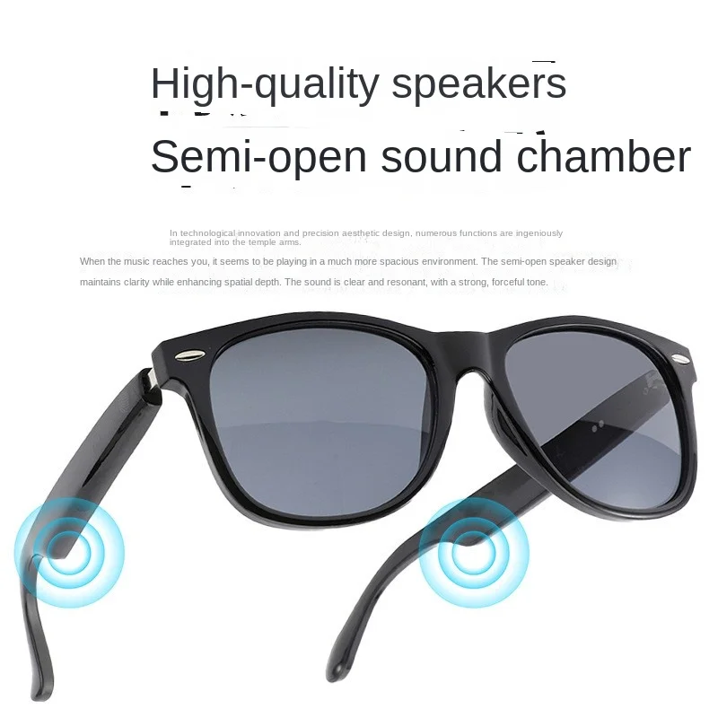Bluetooth Smart Glasses HIFI Music Voice Assistant Hands-free Call Ultra-light Fashion Eyeglasses For Men Women Daily Use New
Bluetooth Smart Glasses HIFI Music Voice Assistant Hands-free Call Ultra-light Fashion Eyeglasses For Men Women Daily Use New