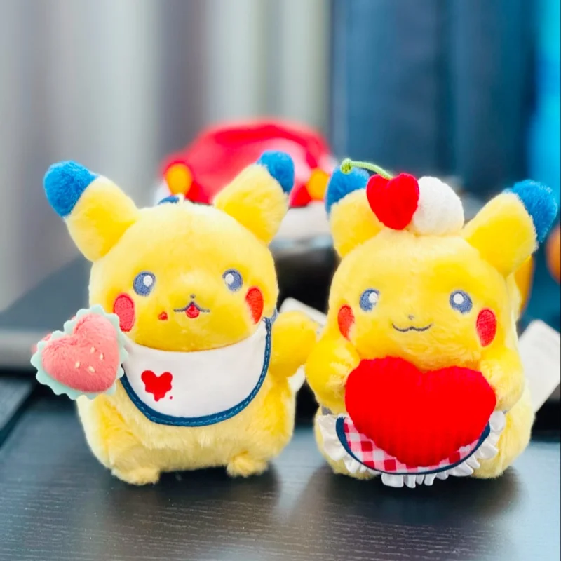 Official Pokemon Cafe Series Pikachu Plush Keychain Set Heart & Burger Restaurant Series Plush Toy Pendant Simplified Chinese
Official Pokemon Cafe Series Pikachu Plush Keychain Set Heart & Burger Restaurant Series Plush Toy Pendant Simplified Chinese