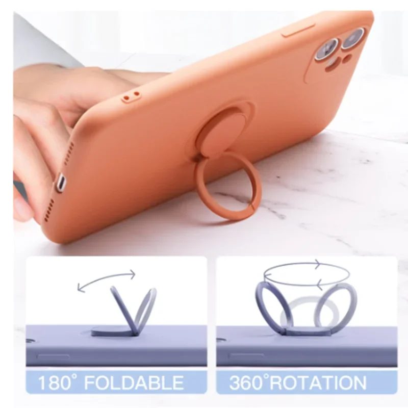 Magnetic Ring Holder Stand Phone Case For iPhone 15 14 Plus 13 12 Mini 11 Pro XS Max XR X Soft Silicone Back Cover L05
Magnetic Ring Holder Stand Phone Case For iPhone 15 14 Plus 13 12 Mini 11 Pro XS Max XR X Soft Silicone Back Cover L05
