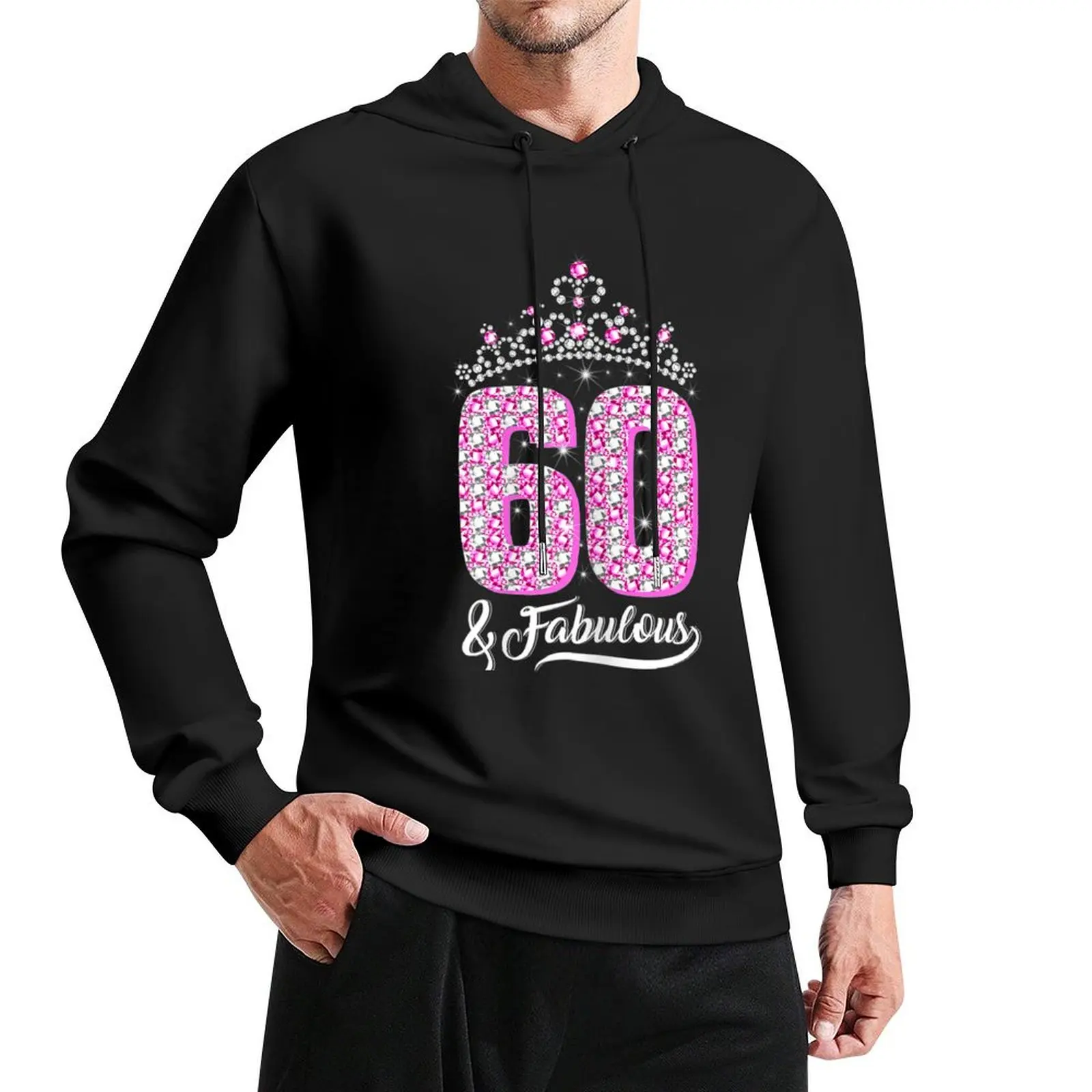 Womens 60 And Fabulous 60Th Birthday 60 Yrs Crown Pink Funny Gift Pullover Hoodie men's sweat-shirt set hoodie oversize
Womens 60 And Fabulous 60Th Birthday 60 Yrs Crown Pink Funny Gift Pullover Hoodie men's sweat-shirt set hoodie oversize