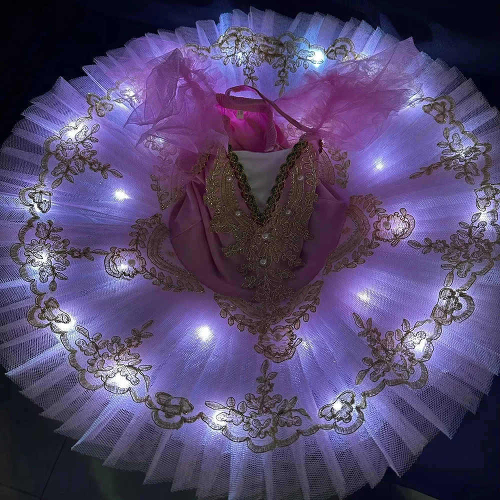 White Ballet Led Light Swan Lake Ballerina Pancake Tutu Girl Women Adult Child Ballet Dress Kids Dance Costumes Tutu Led Skirt
White Ballet Led Light Swan Lake Ballerina Pancake Tutu Girl Women Adult Child Ballet Dress Kids Dance Costumes Tutu Led Skirt