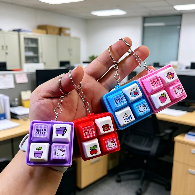 Hello Kitty Four Grid Sound Light Clicker Keychain Kawaii Cute Fidget Toy Stress Relief Toy Sensory Toy Squishy Party Gift
Hello Kitty Four Grid Sound Light Clicker Keychain Kawaii Cute Fidget Toy Stress Relief Toy Sensory Toy Squishy Party Gift