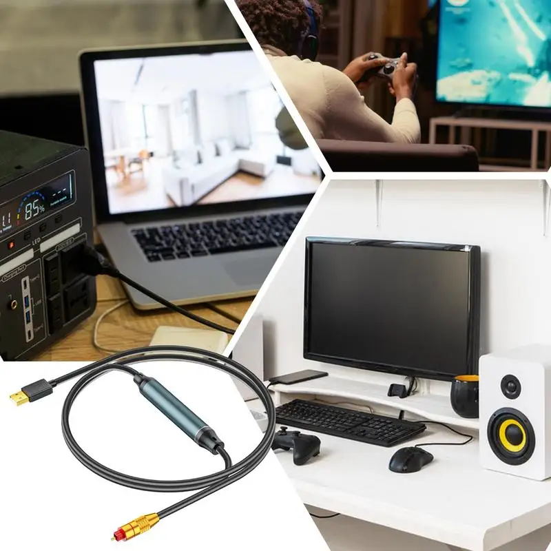 USB-оптический кабель-переходник аудио SPDIF, аналого-цифровой звуковой адаптер, оптический кабель с улучшенным звуком для игр HDTV
USB-оптический кабель-переходник аудио SPDIF, аналого-цифровой звуковой адаптер, оптический кабель с улучшенным звуком для игр HDTV
