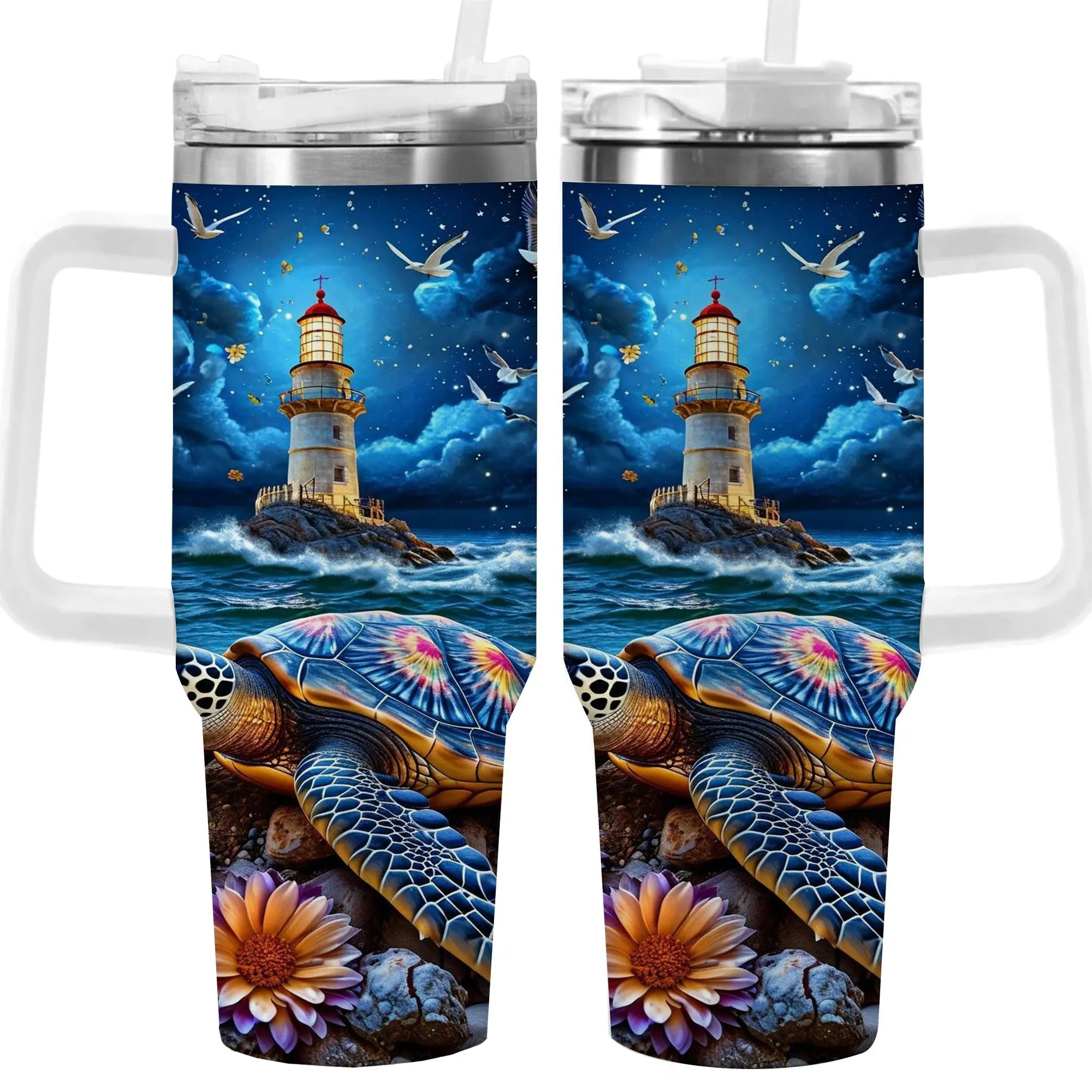 1pc 40oz Starry Night Lighthouse Turtle Tumbler with Lid, Insulated Travel Mug, Gift for Dad, Mom, sister, Ideal for Halloween, Independence Day, Birthday Gift, Coffee Cup, weird stuff
1pc 40oz Starry Night Lighthouse Turtle Tumbler with Lid, Insulated Travel Mug, Gift for Dad, Mom, sister, Ideal for Halloween, Independence Day, Birthday Gift, Coffee Cup, weird stuff
