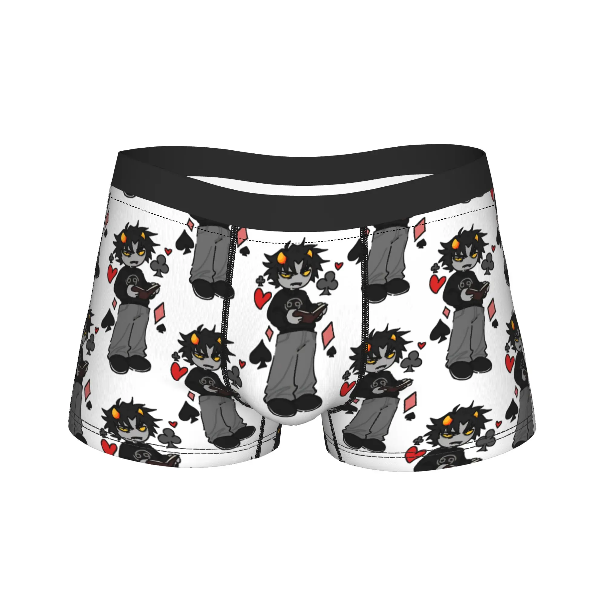 Мужские трусы-боксеры Karkat Vantas, шорты, нижнее белье из полиэстера, Homestucks Manga Homme Humor, размеры S-XXL
Мужские трусы-боксеры Karkat Vantas, шорты, нижнее белье из полиэстера, Homestucks Manga Homme Humor, размеры S-XXL