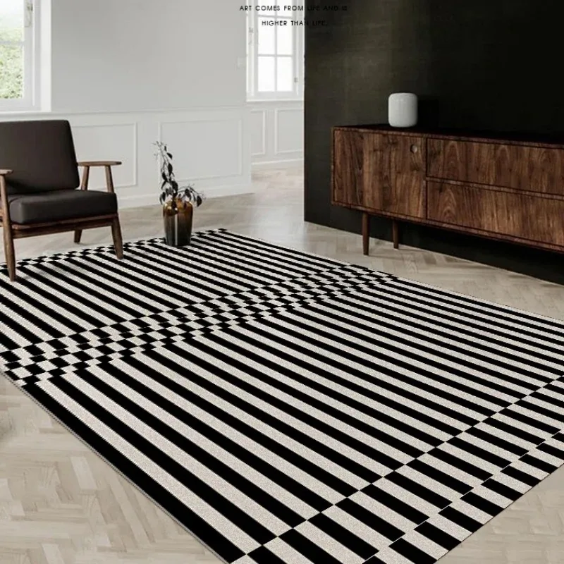 Abstract Striped Large Rugs for Living Room Bedroom Decoration Dirty-resistant Home Decor Carpet Luxury Sofa Cloakroom Floor Mat
Abstract Striped Large Rugs for Living Room Bedroom Decoration Dirty-resistant Home Decor Carpet Luxury Sofa Cloakroom Floor Mat