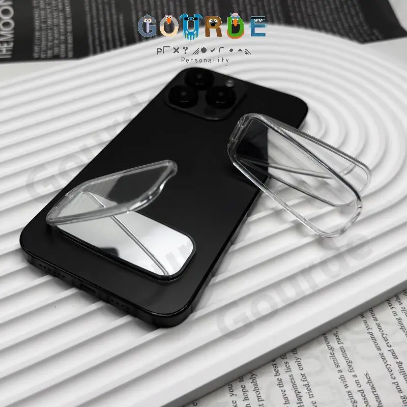 Gourde Simple Mini Makeup Mirror Folding Holder Universal Mobile Phone Stand Back Stick Phone Desktop Bracket For IPhone Samsung
Gourde Simple Mini Makeup Mirror Folding Holder Universal Mobile Phone Stand Back Stick Phone Desktop Bracket For IPhone Samsung