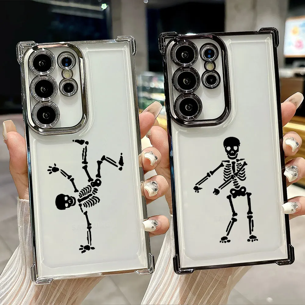 Skull Head Bone Street Dance Funda For Samsung S26Ultra Phone Case For Galaxy S25 FE S26 S24 S23 S22 S21 Ultra S20 Plus 5G Cover
Skull Head Bone Street Dance Funda For Samsung S26Ultra Phone Case For Galaxy S25 FE S26 S24 S23 S22 S21 Ultra S20 Plus 5G Cover