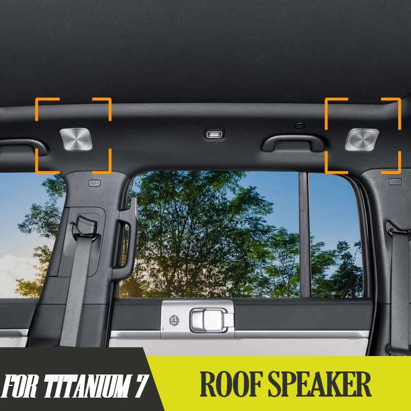 Металлический потолочный динамик для BYD Leopard 7, титановый 7, чехол для микрофона, нержавеющая сталь, защита от царапин, пыленепроницаемые аксессуары для интерьера
Металлический потолочный динамик для BYD Leopard 7, титановый 7, чехол для микрофона, нержавеющая сталь, защита от царапин, пыленепроницаемые аксессуары для интерьера