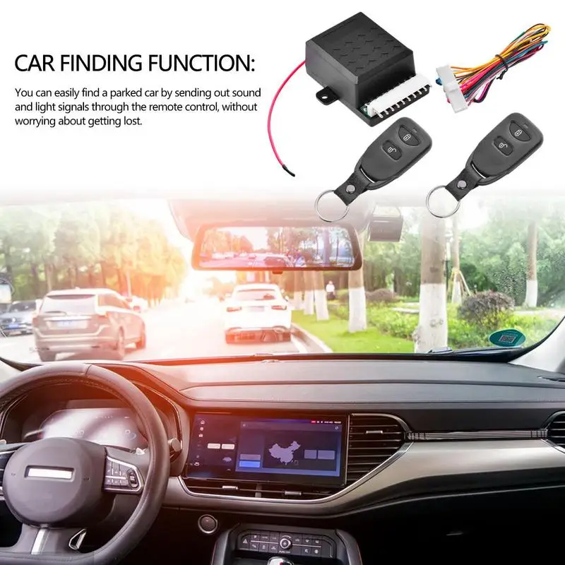 Keyless Entry Door Lock Car 12V Remote Anti-Theft Installations Automatic Remote Lock Entry System For Most DC12V Car
Keyless Entry Door Lock Car 12V Remote Anti-Theft Installations Automatic Remote Lock Entry System For Most DC12V Car