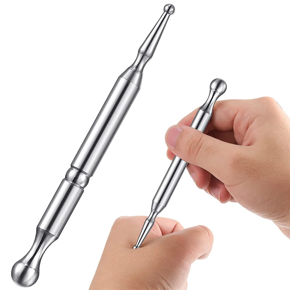 Stainless Steel Manual Acupuncture Pen Trigger Point Massager Deep Tissue Massage Tool For Body Meridian Pain Relief Health Care
Stainless Steel Manual Acupuncture Pen Trigger Point Massager Deep Tissue Massage Tool For Body Meridian Pain Relief Health Care