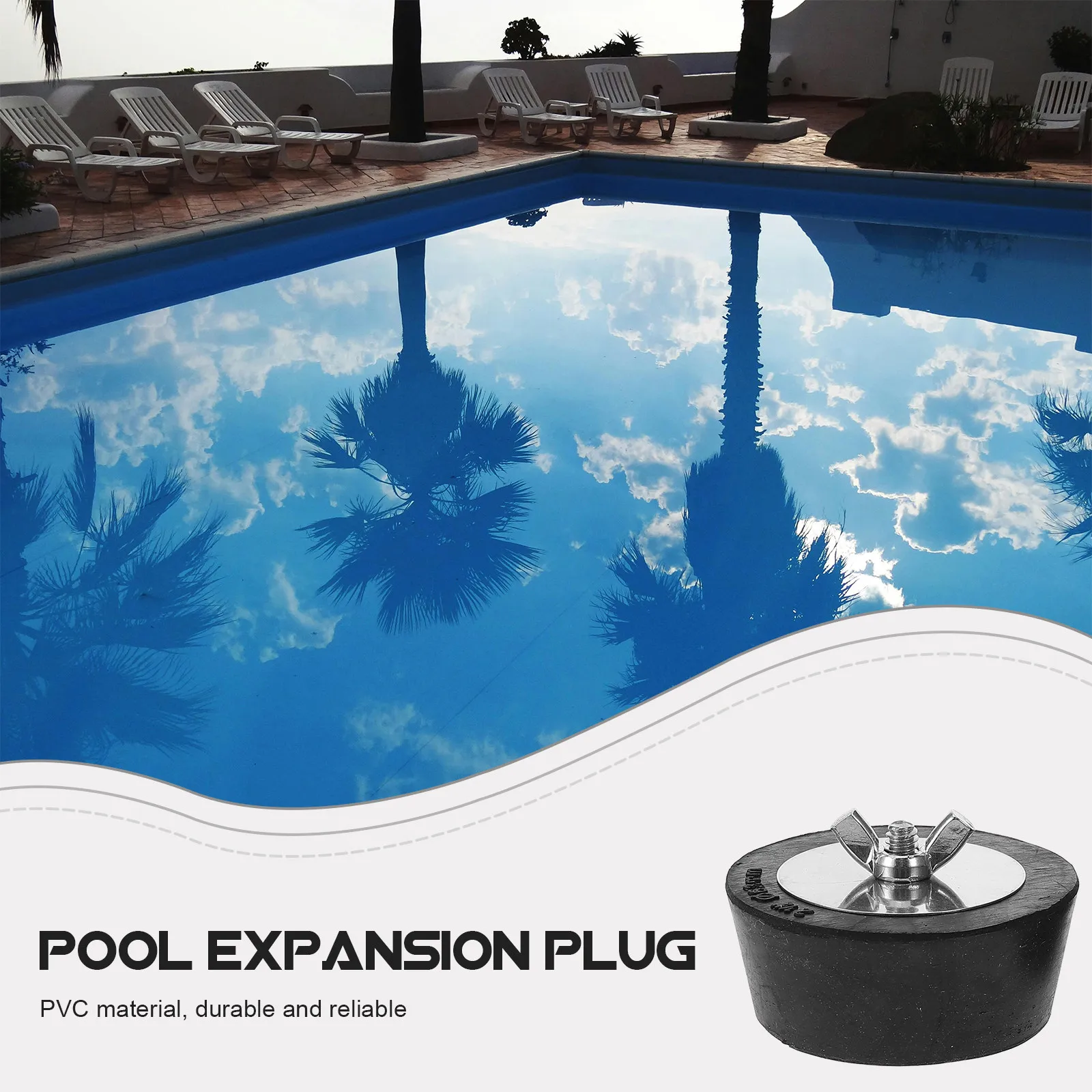 2Pcs Heavy Duty Pool Winterizing Expansion Plugs Threaded Pool Return Line Plugs Leak Proof Replacement Spa Return Plug
2Pcs Heavy Duty Pool Winterizing Expansion Plugs Threaded Pool Return Line Plugs Leak Proof Replacement Spa Return Plug