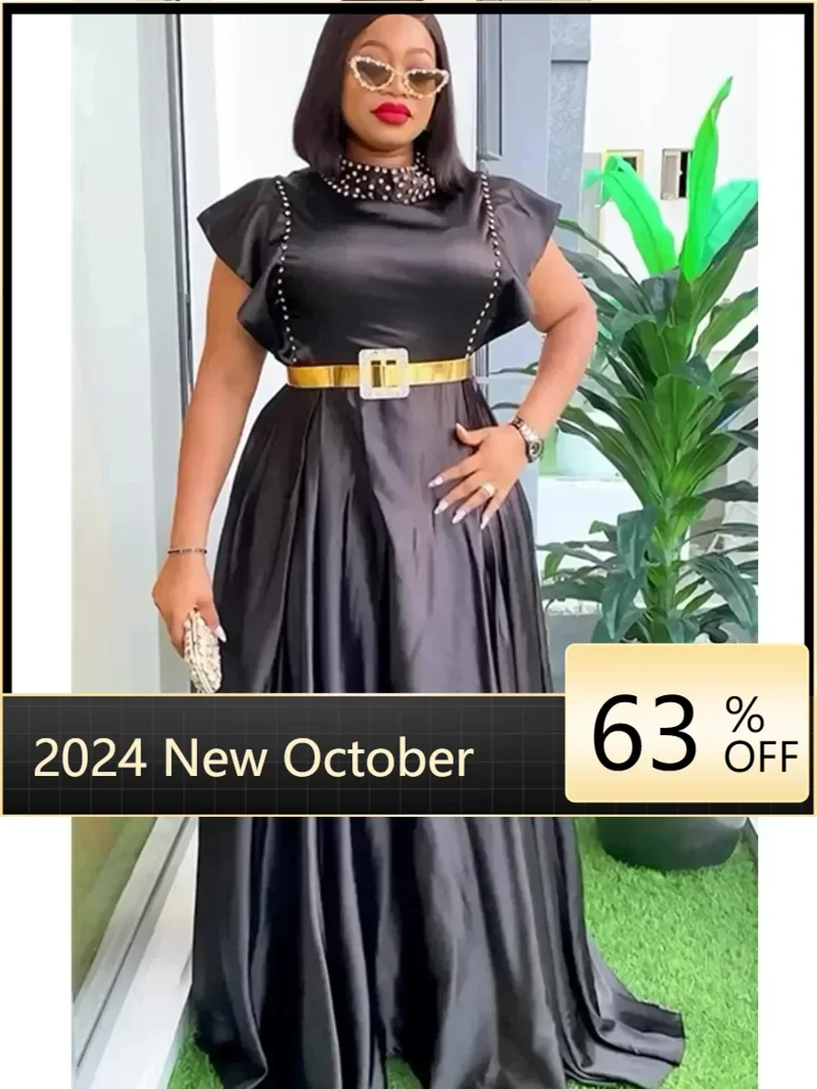 Elegant African Dresses For Women 2024 Summer Fashion Sleeveless Wedding Party Long Dress Plus Size Evening Gown Ladies Clothing
Elegant African Dresses For Women 2024 Summer Fashion Sleeveless Wedding Party Long Dress Plus Size Evening Gown Ladies Clothing