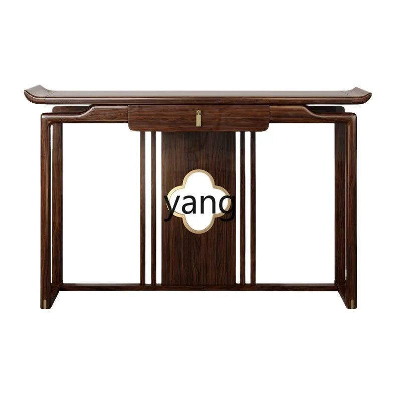 LTT new Chinese entrance table, living room entrance door against the wall, table, solid wood entrance cabinet
LTT new Chinese entrance table, living room entrance door against the wall, table, solid wood entrance cabinet