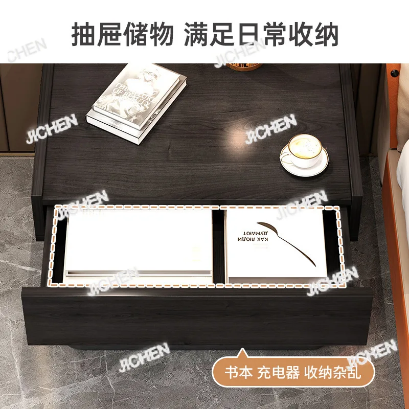 Прикроватная тумбочка JCR, простая современная спальня, простой прикроватный комод, бытовая прикроватная полка
Прикроватная тумбочка JCR, простая современная спальня, простой прикроватный комод, бытовая прикроватная полка