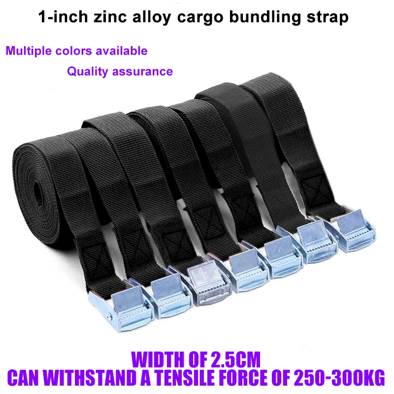 Lashing Strap With Buckle Nylon Quick Release Cargo Tie Down Luggage Bag Packing Straps Tied With Zinc Alloy Buckle Hooks
Lashing Strap With Buckle Nylon Quick Release Cargo Tie Down Luggage Bag Packing Straps Tied With Zinc Alloy Buckle Hooks