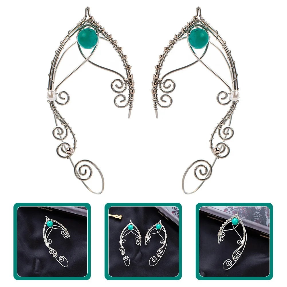 1Pair Vintage Ear Cuffs for Women Elegant Fairy Earrings Non Piercing Clip on Jewelry Gift for Birthday Valentine's Mother's Day
1Pair Vintage Ear Cuffs for Women Elegant Fairy Earrings Non Piercing Clip on Jewelry Gift for Birthday Valentine's Mother's Day