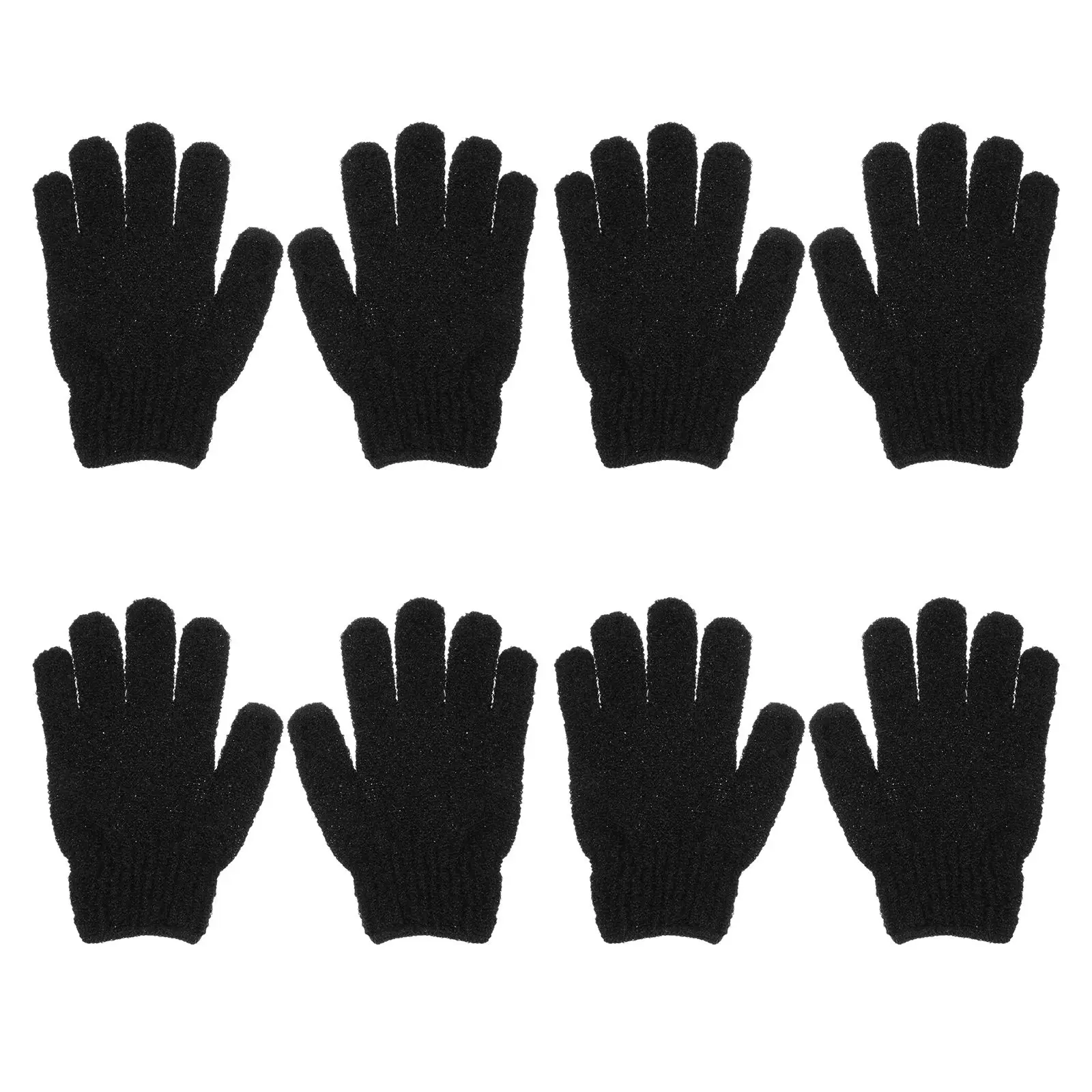 4 Pcs Black Exfoliating Shower Gloves Scrubber Sponge Skin Exfoliator Five Fingers Bath Glove Home Daily Use
4 Pcs Black Exfoliating Shower Gloves Scrubber Sponge Skin Exfoliator Five Fingers Bath Glove Home Daily Use