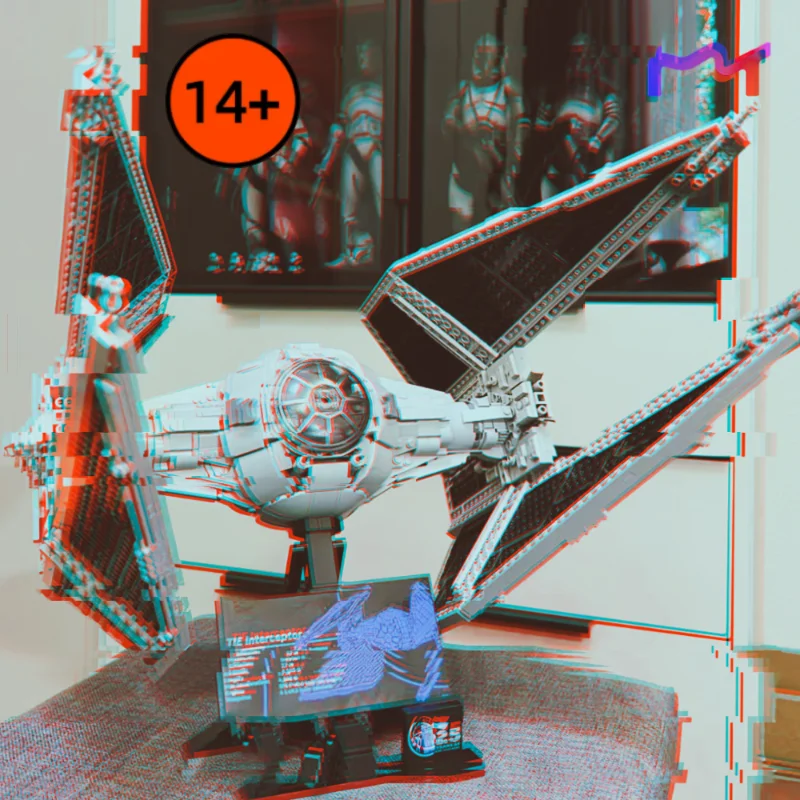 Disney TIE Interceptor Building Block Model Bricks MOC-75382 The Best Birthday And Party Gifts For Children's Toys Home Decor
Disney TIE Interceptor Building Block Model Bricks MOC-75382 The Best Birthday And Party Gifts For Children's Toys Home Decor