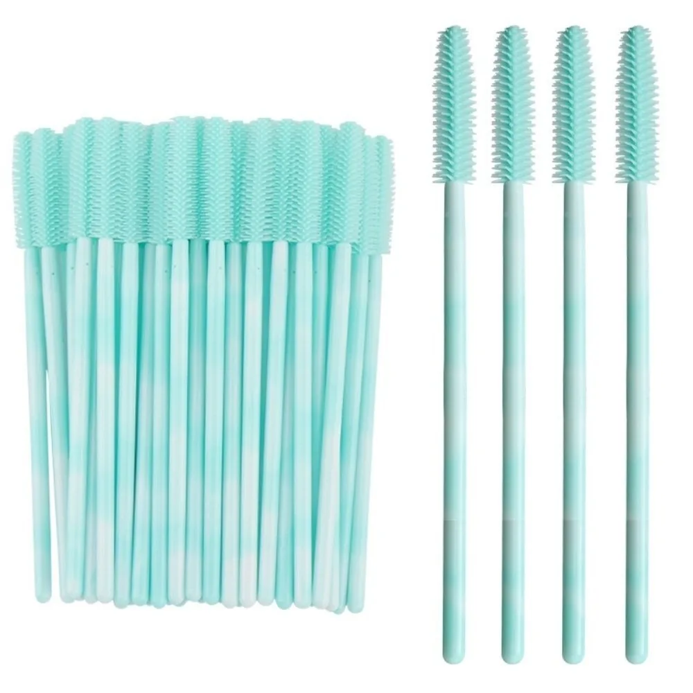 50Pcs Disposable Eyelash Brushes Silicone Microbrush Eyelash Makeup Brush Rainbow Color Makeup Tools Mascara Wand Applicator
50Pcs Disposable Eyelash Brushes Silicone Microbrush Eyelash Makeup Brush Rainbow Color Makeup Tools Mascara Wand Applicator