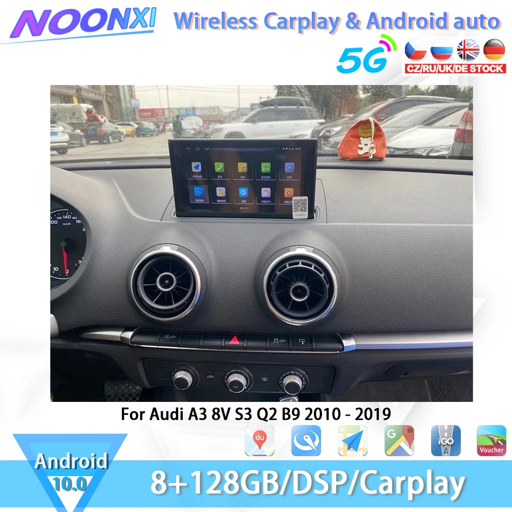 Для Audi A3 8V S3 Q2 B9 2010-2019 все в одном автомобильный экран Аудио Интеллектуальная система Bluetooth Радио Android видео 5G Carplay
Для Audi A3 8V S3 Q2 B9 2010-2019 все в одном автомобильный экран Аудио Интеллектуальная система Bluetooth Радио Android видео 5G Carplay