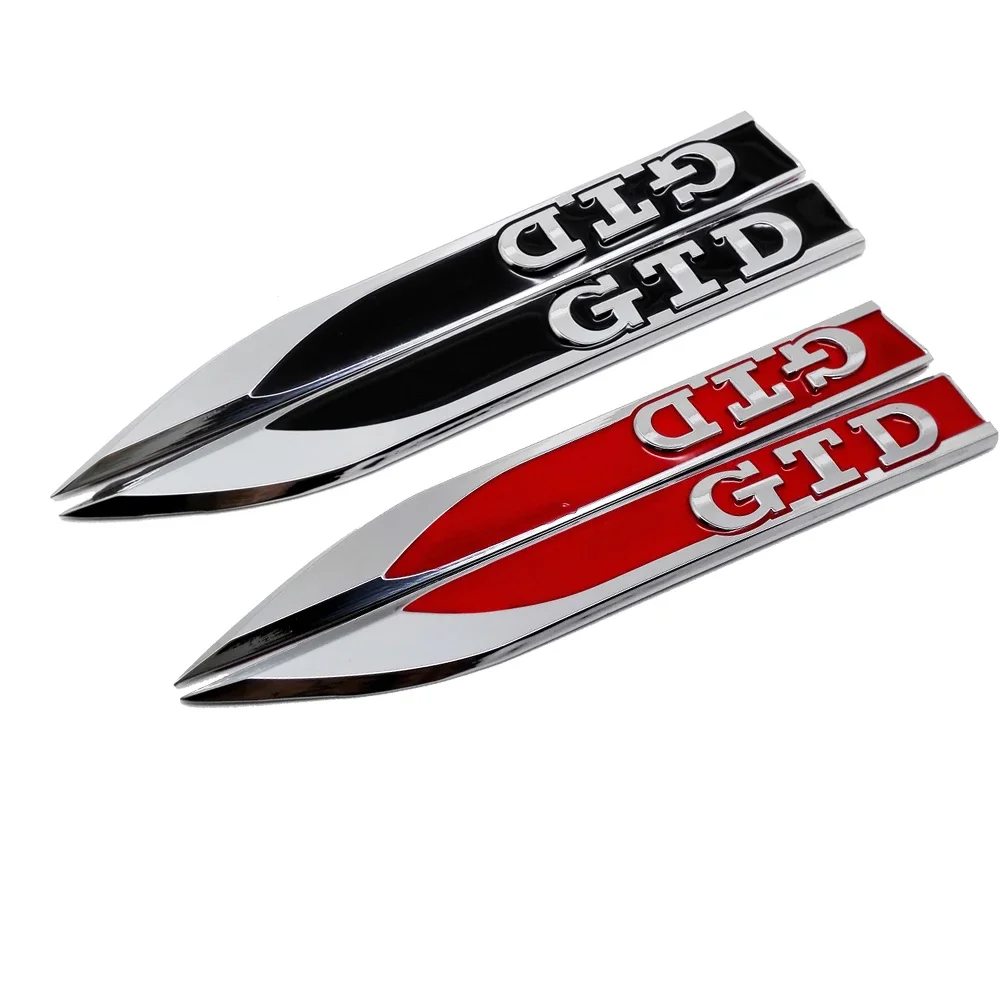 2Pcs Metal Car Fender Side Emblem Sticker Rear Trunk Badge for Volkswagen GTD Golf Passat Jetta Touareg Tiguan Polo Bora CC
2Pcs Metal Car Fender Side Emblem Sticker Rear Trunk Badge for Volkswagen GTD Golf Passat Jetta Touareg Tiguan Polo Bora CC