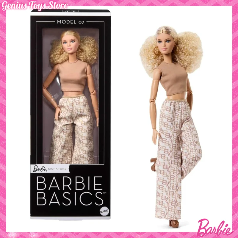 Оригинальная коллекционная кукла Барби Basics 2026, модель 07, с блондинистыми волосами, в белых брюках с золотым принтом, подарок на день рождения для девочки, игрушка
Оригинальная коллекционная кукла Барби Basics 2026, модель 07, с блондинистыми волосами, в белых брюках с золотым принтом, подарок на день рождения для девочки, игрушка