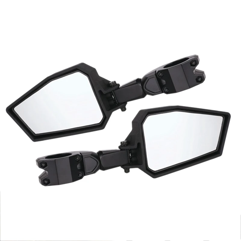 UTV Side Rear View Mirrors with Black Orange Blue Red Inserts 1.75 Inch Bar for Polaris RZR 800 900 1000 XP Turbo
UTV Side Rear View Mirrors with Black Orange Blue Red Inserts 1.75 Inch Bar for Polaris RZR 800 900 1000 XP Turbo