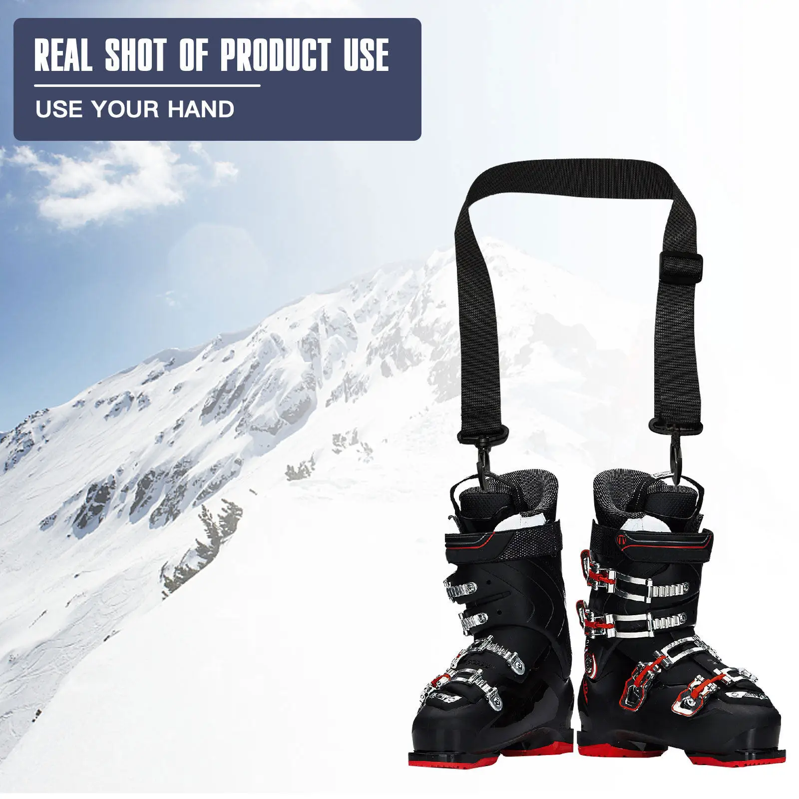 2Pcs Portable Ski Boot Carrier Strap Lightweight Nylon Snowboard Boot Hand Carry Strap for Adult Kids Outdoor Skiing
2Pcs Portable Ski Boot Carrier Strap Lightweight Nylon Snowboard Boot Hand Carry Strap for Adult Kids Outdoor Skiing