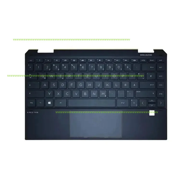 F New Original us/fr/gr/SW keyboard for HP Spectre x360 13-aw TPN-Q225 laptop palmrest upper Top Cover backlit keyboard repla
F New Original us/fr/gr/SW keyboard for HP Spectre x360 13-aw TPN-Q225 laptop palmrest upper Top Cover backlit keyboard repla