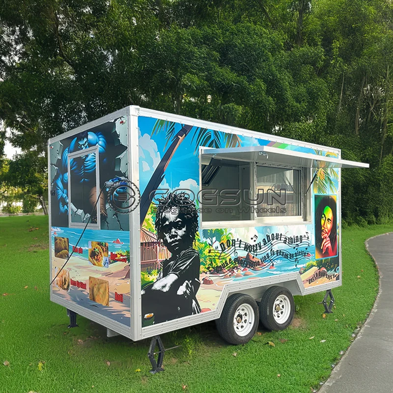 COGSUN Ice Cream Food Cart Refrigerator Mobile Food Caravan Fast Food Trailer For Sale Usa
COGSUN Ice Cream Food Cart Refrigerator Mobile Food Caravan Fast Food Trailer For Sale Usa