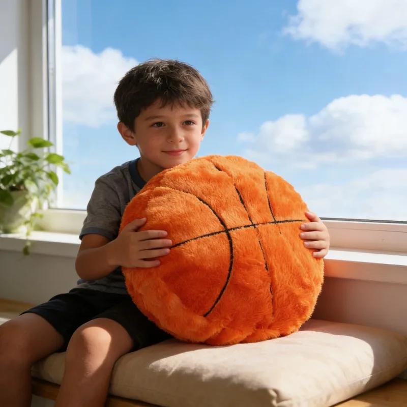 Creative Football & Basketball Plush Pillow Realistic Stuffed Toy for Sports Gift Back Support Cushion & Home Decor
Creative Football & Basketball Plush Pillow Realistic Stuffed Toy for Sports Gift Back Support Cushion & Home Decor