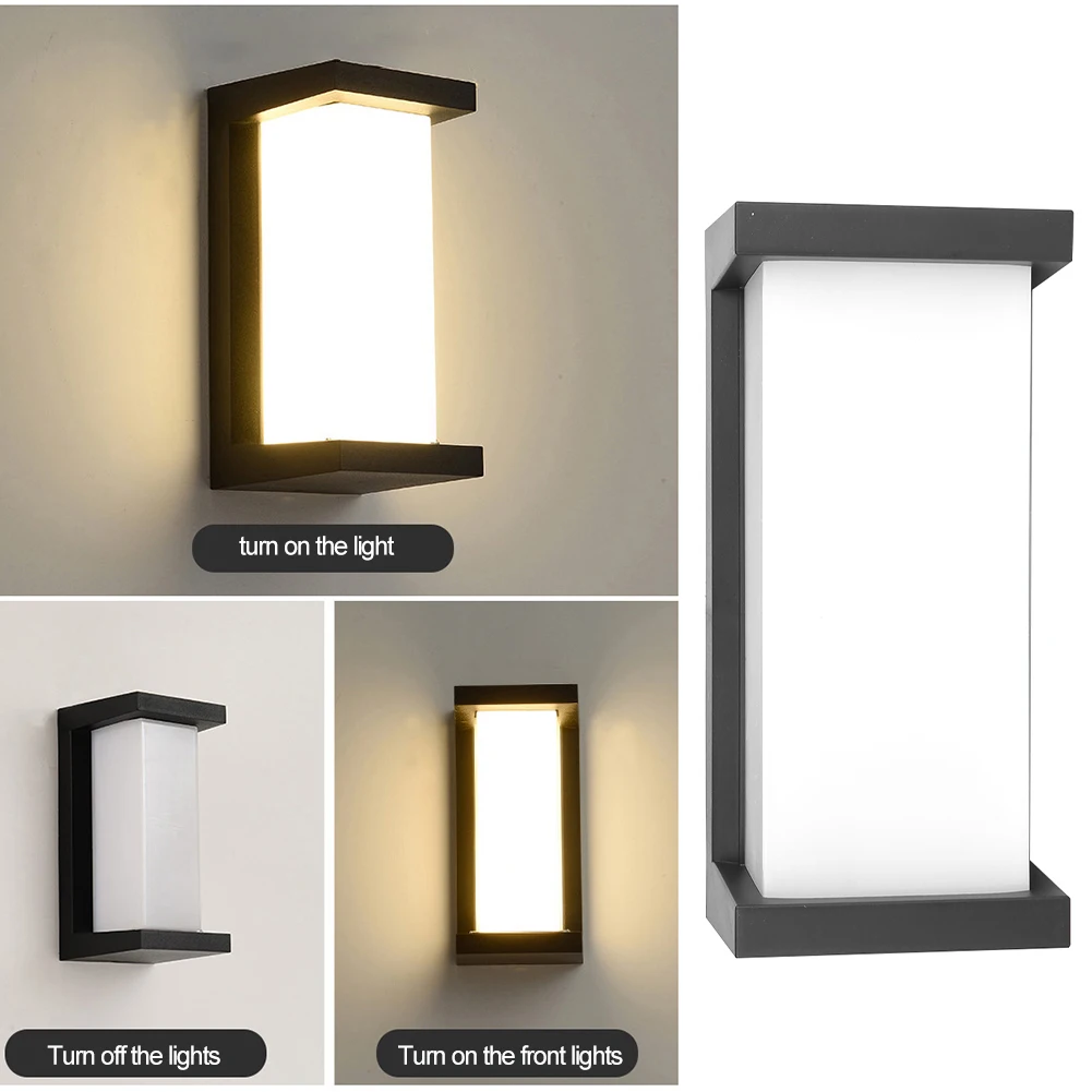 Modern LED Wall Sconce Indoor and Outdoor 14W Porch Light Fixture for Living Room Bedroom Hallway
Modern LED Wall Sconce Indoor and Outdoor 14W Porch Light Fixture for Living Room Bedroom Hallway