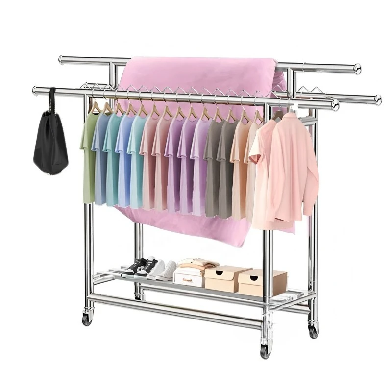 Foldable stainless steel drying rack mobile rust-proof clothing storage device,suitable for indoor/outdoor balcony and courtyard
Foldable stainless steel drying rack mobile rust-proof clothing storage device,suitable for indoor/outdoor balcony and courtyard