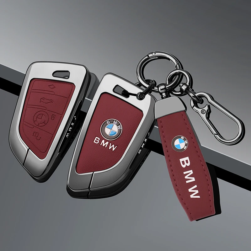 Metal Leather Car Key Case Cover Shell For BMW 1 2 3 4 5 6 7 Series X1 X3 X4 X5 X6 X7 F10 F20 F30 G20 G30 G01 F15 F16 G05 F34
Metal Leather Car Key Case Cover Shell For BMW 1 2 3 4 5 6 7 Series X1 X3 X4 X5 X6 X7 F10 F20 F30 G20 G30 G01 F15 F16 G05 F34