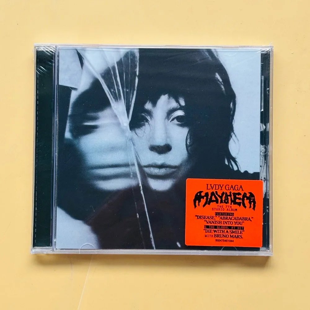 Lady Gaga MAYHEM CD 2025 New Studio Album Dark Pop Synth-pop Brand New Factory Sealed
Lady Gaga MAYHEM CD 2025 New Studio Album Dark Pop Synth-pop Brand New Factory Sealed