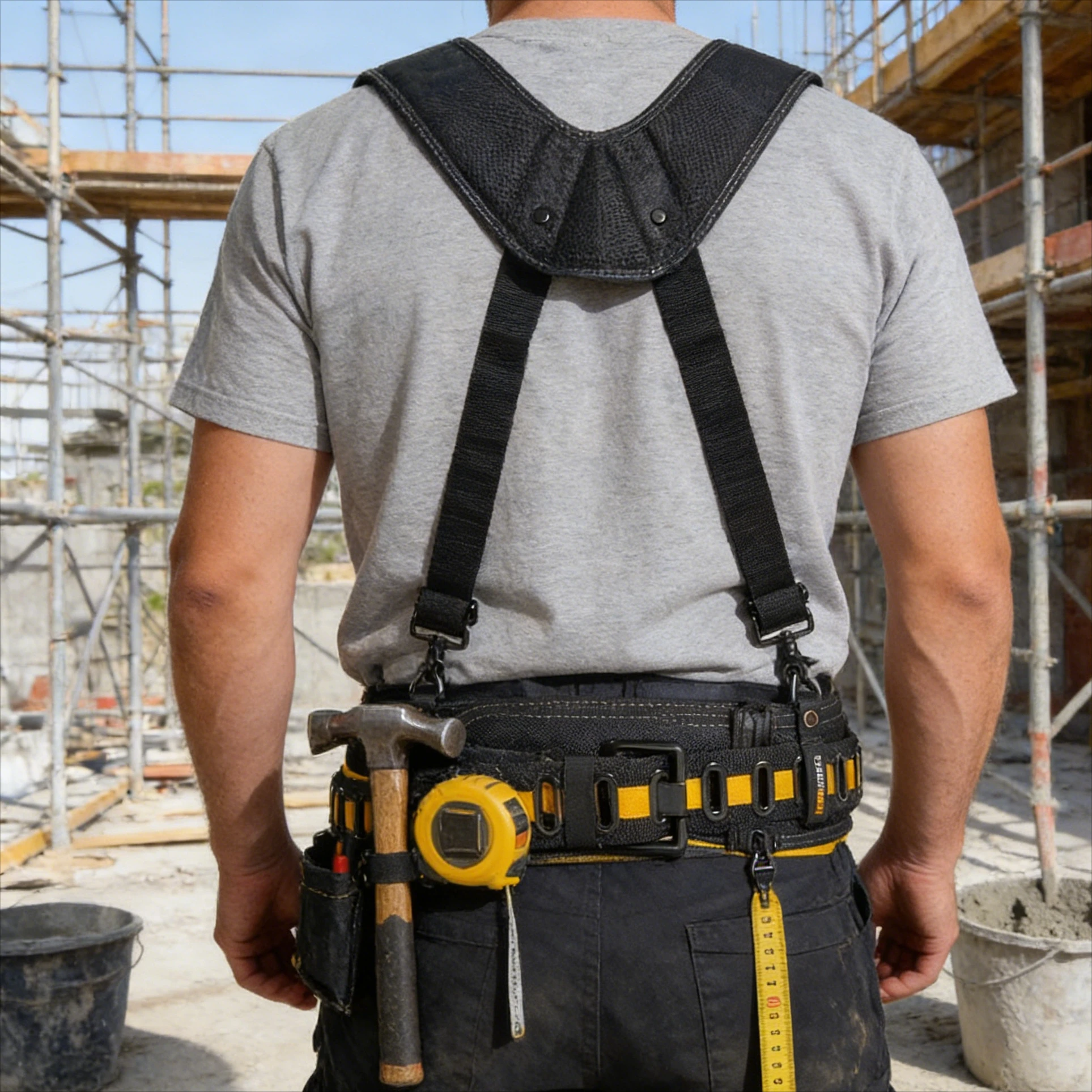 Professional Heavy Work Tool Belt Suspenders Pocket Set Adjustable Lumbar Support Multi Function Carpenter Electrician Tool Belt
Professional Heavy Work Tool Belt Suspenders Pocket Set Adjustable Lumbar Support Multi Function Carpenter Electrician Tool Belt