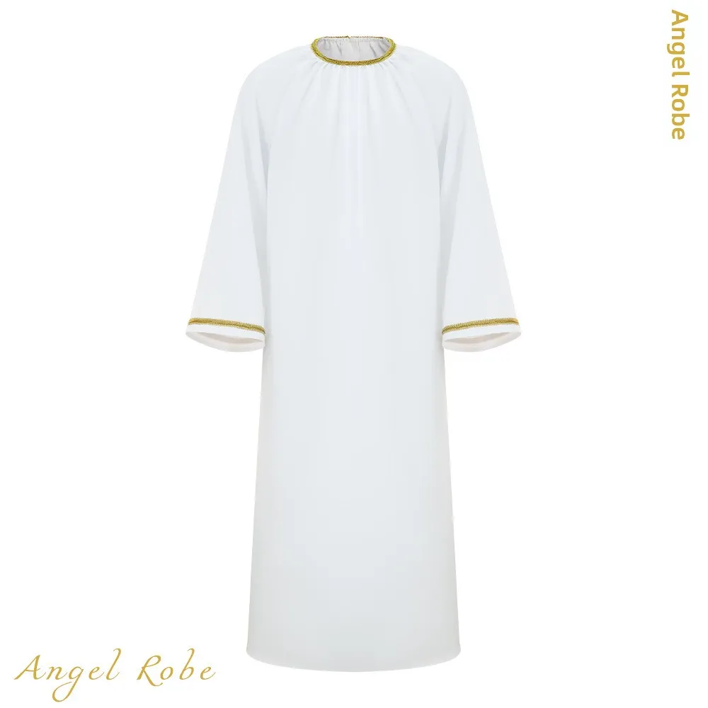 White Angel Robe Costume Halloween Stage Performance Priest Suit Mad about You TV Series Good Omen Women's Traditional Ethnic...
White Angel Robe Costume Halloween Stage Performance Priest Suit Mad about You TV Series Good Omen Women's Traditional Ethnic...