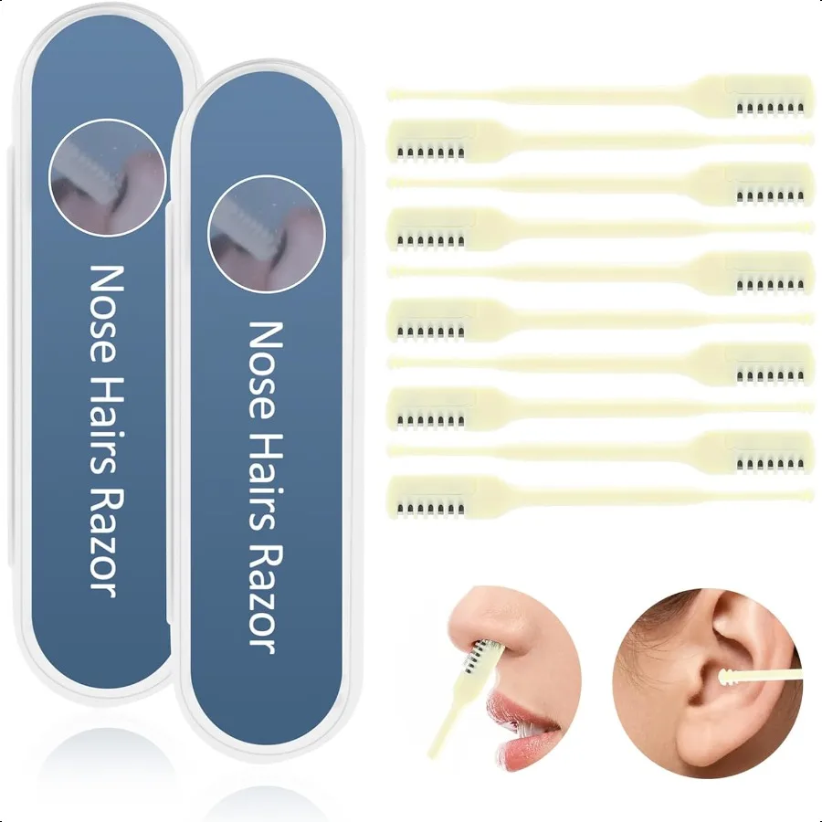 2 in 1 l Hair Cutter2024 New Portable Nose Hair Trimmer 360 Rotating Nose Hair Trimmer for Women Upgraded Nostril Hair Remover
2 in 1 l Hair Cutter2024 New Portable Nose Hair Trimmer 360 Rotating Nose Hair Trimmer for Women Upgraded Nostril Hair Remover