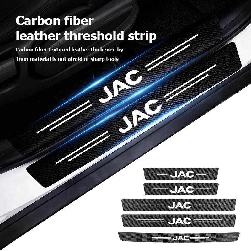 Carbon Fiber Car Threshold Strip Protective Cover Anti Collision For JAC JS3 JS2 S3 S5 T8 T8 Pro T9 J4 J5 J6 J7 Accessories
Carbon Fiber Car Threshold Strip Protective Cover Anti Collision For JAC JS3 JS2 S3 S5 T8 T8 Pro T9 J4 J5 J6 J7 Accessories
