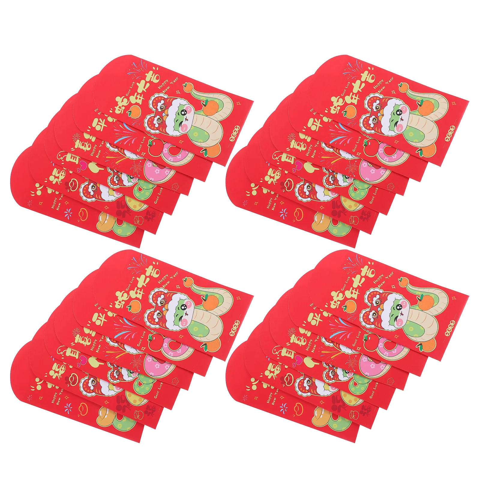 30Pcs Snake Coin Lucky Money Envelopes Year of The Snake Packet Chinese New Year Envelopes Spring Festival Money Pouches
30Pcs Snake Coin Lucky Money Envelopes Year of The Snake Packet Chinese New Year Envelopes Spring Festival Money Pouches